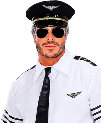 Produktbild von Pilotenmütze für Erwachsene - 414003 | Schwarz