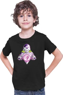 Produktbild von Kinder T-Shirt Dragon Anime Manga Ball Z Frieza 04, 9-11 Jahr - 140 / Schwarz