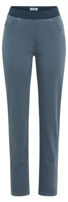 Imagen del producto de Pantalones vaqueros slim fit para mujer, de un solo color