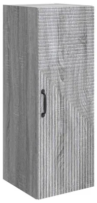 Produktbild von Wandschrank Grau Sonoma 33 x 34,5 x 90 cm Holzwerkstoff