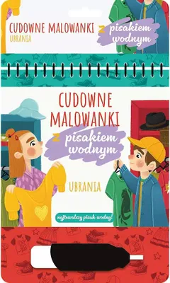 Productafbeelding van TREFL Malowanka z pisakiem wodnym Ubrania Ks97672
