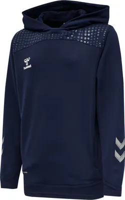 Produktbild von Hummel Lead Poly Kapuzen-Sweatshirt Kinder, MARINE, 176