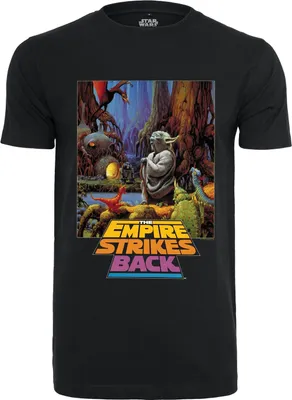 Produktbild von Merchcode T-Shirt Star Wars Yoda Poster Tee Black-XXL
