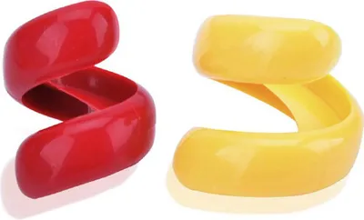 Zdjęcie produktu dla Zestaw 2 sztuk noży do kiełbasy, ręczny nóż do kiełbasy z tworzywa sztucznego dopuszczonego do kontaktu z żywnością, spiralny nóż do kiełbasy, nóż do hot dogów, gadżet do krojenia w kuchni