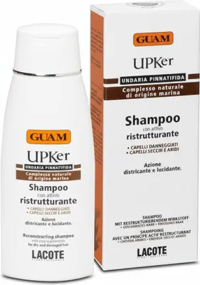 Produktbild von GUAM UPKer Shampoo trockenes Haar, gegen Haarspliss 200 ml
