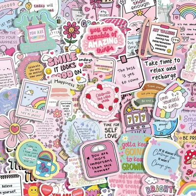 Immagine prodotto di Set di adesivi per album di ritagli, 150 pezzi, ideali per bullet journal, journaling e scrapbooking