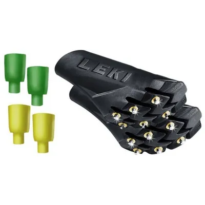 Obrázok produktu pre Gumené koncovky na palice LEKI Silent Spike Pad Walking Multi System Čierna