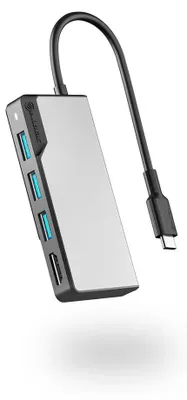 Produktbild von Alogic Fusion Core USB-C 5-Port Hub Space Gray