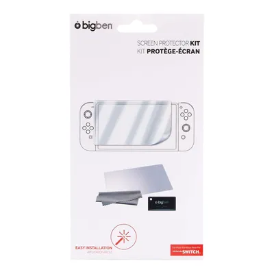 Produktbild von BigBen Protection Kit [Bildschirmschutzfolie inkl. Reinigungstuch und Rakel]