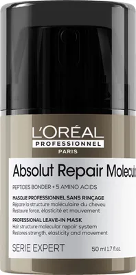 A product shot of a L'Oréal Professionnel hair mask bottle.