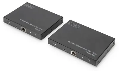 Produktbild von DIGITUS 4K HDMI KVM Extender Set, 70 m