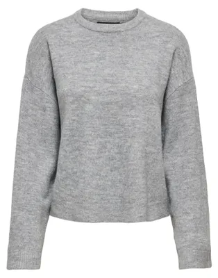 Zdjęcie produktu dla Onlsimoni, bluza z długim rękawem i okrągłym dekoltem, model KNT Noos