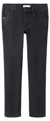 Produktbild von NAME IT Jungen Nkmsilas Slim Fleece Jeans 3023-An O, Black Denim, 116