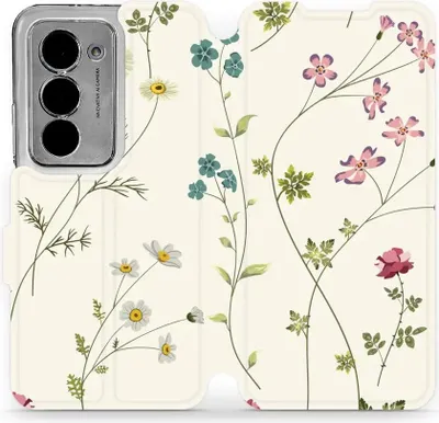 Produktbild von Handyhülle mit klappe für Xiaomi Redmi 15 5G, Mobiwear Book, Feldblumen