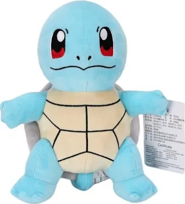 Produktbild von Schiggy Plüschtier 22 cm – Pokémon Kuscheltier – Weiches Spielzeug für Kinder