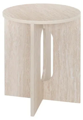 Obrázek produktu pro Konferenční stolek ANAYA, Ø 40 × 50 cm, béžový