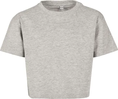Produktbild von Build Your Brand Girls Cropped Jersey Tee