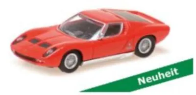 Produktbild von Minichamps 1:87 LAMBORGHINI MIURA - 1966 - RED