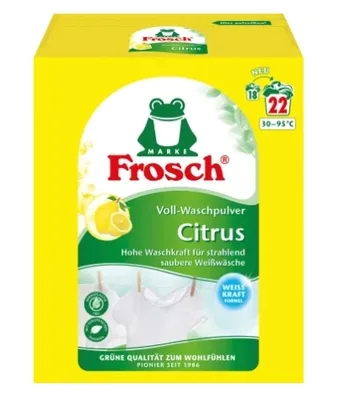 Obrázek produktu pro Frosch Čistící prášek s vůní citrusů - 22 prací