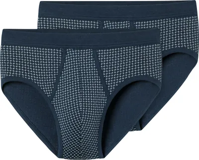 Produktbild von Schiesser Herren 2 er Pack Sportslip Gr. 7  admiral