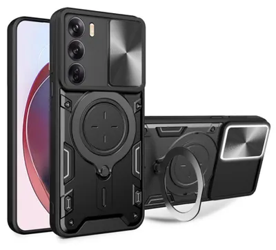 Zdjęcie produktu dla Techsuit etui CamGuard do Oppo Reno12 Pro - Czarny KP33198