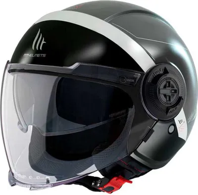 Obrázok produktu pre Mt Helmets Viale Sv S 68 Unit Jethelm Čierna XS Čierna XS