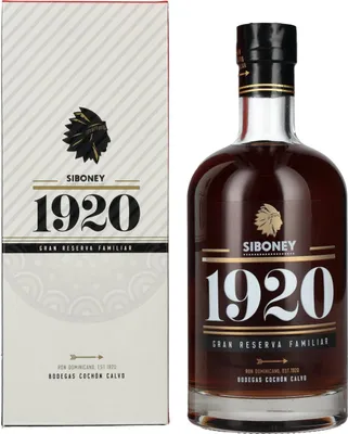 Image de Ron Siboney 1920 GRAN RESERVA FAMILIAR Ron Dominicano 38% Vol. 0,7l en boîte cadeau