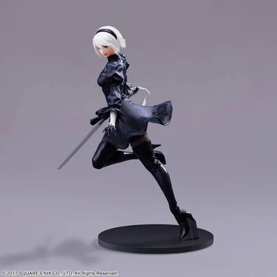 Immagine prodotto di Statua in PVC NieR:Automata FORM-ISM di YoRHa Android 2B (YoRHa No.2 Type B) senza occhiali, versione 18 cm