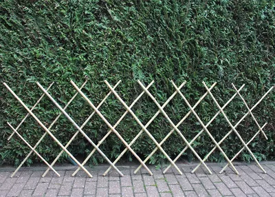 Produktbild von Bambus Scherengitter Bambuszaun Rankgitter