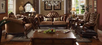 Zdjęcie produktu dla Klasyczny zestaw sof 3+2+1 osobowych sofa kanapa tapicerka tekstylna Chesterfield nowy