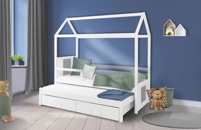 Produktbild von Kinderbett HAUS für 2 Kinder