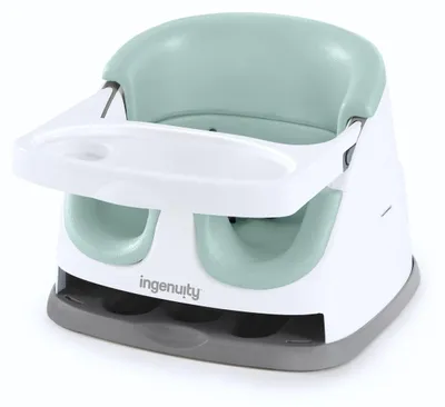 Image de Chaise haute bébé 2-en-1 - Plateau amovible - Charge max 15 kg - À partir de 6 mois