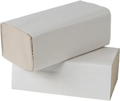 Produktbild von 5000 Papierhandtücher | Z-Falz | recycling | 1-lagig | 23 x 25cm | Handtücher