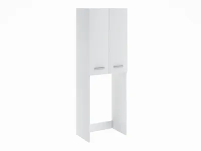 Produktbild von FURNIFY® Platzsparender Waschmaschinenschrank CHLORIS | 2-türig, stabil & modern