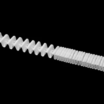 Immagine prodotto di Nastro per tende 100 m, regolabile, bianco, 25 mm, nastro arricciato, nastro plissettato
