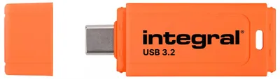 Immagine prodotto di Integral Neon-C INFD128GBNEONCOR3.2, 128 GB, USB Type-C, 3.2 Gen 1 (3.1 Gen 1), 150 MB/s, Cappuccio, Nero