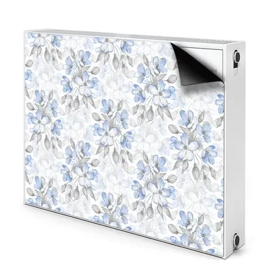 Produktbild von Magnet Heizkörper-Abdeckung Verkleidung Abdeckung Heizkörperabdeckung 110x60 cm  - Blumen