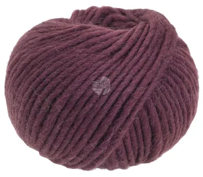 Produktbild von Lana Grossa FELTRO UNI 50 g moderne Filzwolle in 51 Farben 50 m Filzgarn Farbe 124 - Burgund