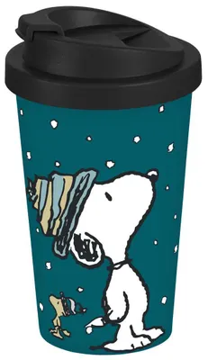 Produktbild von Coffee to go Becher Peanuts Winter 400ml