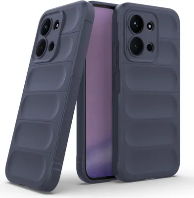 Produktbild von Handy Hülle für Xiaomi Redmi 15C Grip Case Cover Schutzhülle Softgrip Farbe: Dunkelblau