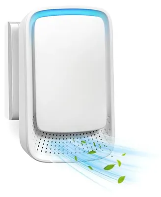 Produktbild von Kompakter Plug-in-Luftionisator mit Negativionen-Technologie, filterlos und leise unter 36 dB für Zuhause und Büro