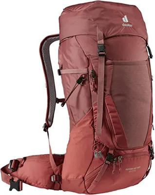 Produktbild von Deuter Futura Air Trek 45+10 SL Barva: redwood-lava