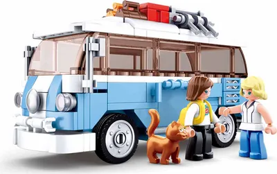 Image de Sluban Modely M38-B0707 Happy bus