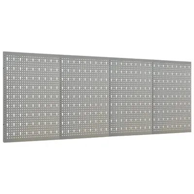 Immagine prodotto di vidaXL Parete attrezzi 4 pezzi 40×58 cm acciaio