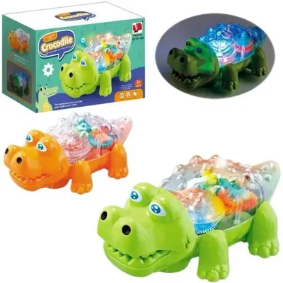 Image de Crocodile à moteur, avec sons et lumières - Trifox