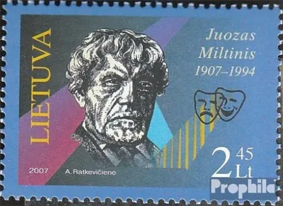 Produktbild von Briefmarken Litauen 2007 Mi 943 (kompl.Ausg.) postfrisch Miltinis