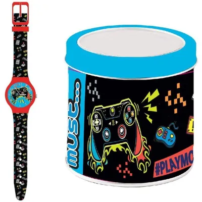 Produktbild von Cartoon Uhr Kid Modell Must - Tin Box 584640