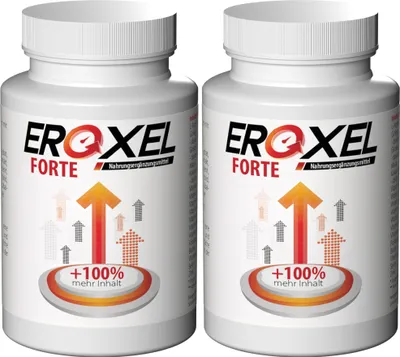 Zdjęcie produktu dla Eroxel Forte - 120 kapsułek (2x 60 kapsułek), opakowanie 2 sztuki