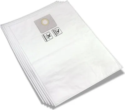 Produktbild von Set Vliesfiltertüten 50 l (5 Stk.) für MENZER Sicherheitssauger VCL / VCM 550 PRO (Wood)