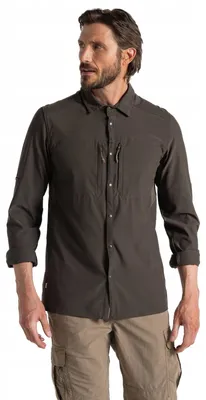 Zdjęcie produktu dla Koszula podróżnicza Craghoppers NosiLife Pro LS Shirt V - woodland green, rozmiar L